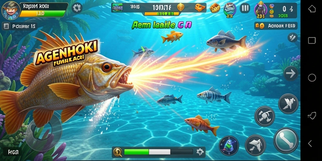 Tampilan latihan menangkap ikan yang seru di AGENHOKI.