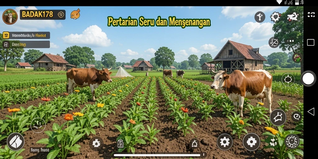 Tampilan gameplay BADAK178 yang menarik dan penuh warna.