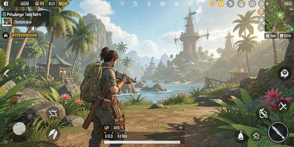 Tampilan menawan dari G668 dalam petualangan Open World.