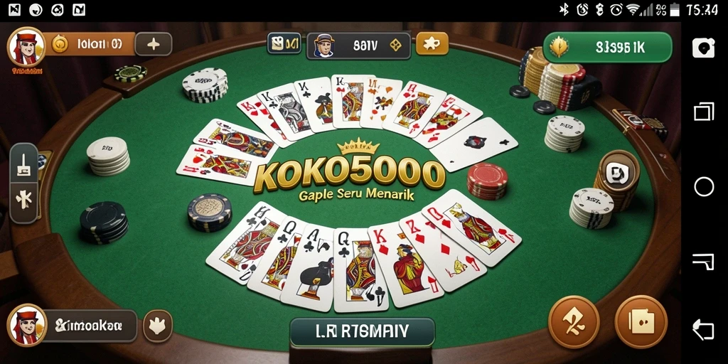 Tampilan gameplay KOKO5000 yang menarik dan interaktif.