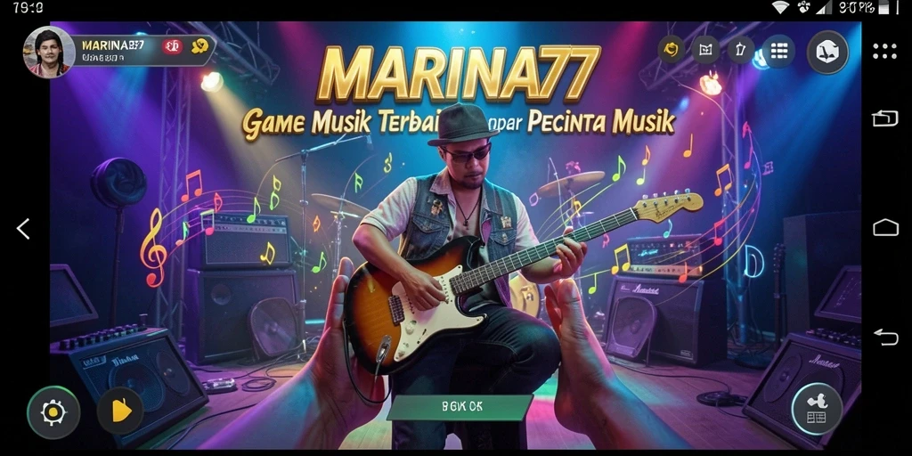 Tampilan gameplay yang seru dan interaktif di MARINA77.