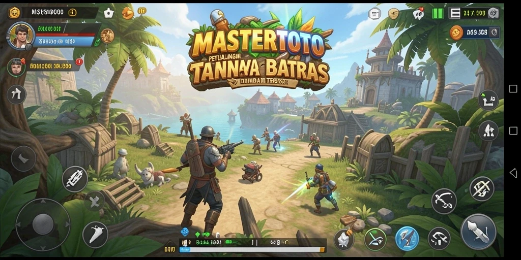 Tampilan screenshot MASTERTOTO menampilkan gameplay seru di dunia terbuka.