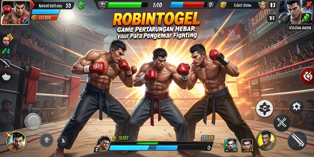 Tampilan aksi seru dari gameplay ROBINTOGEL yang menghibur.