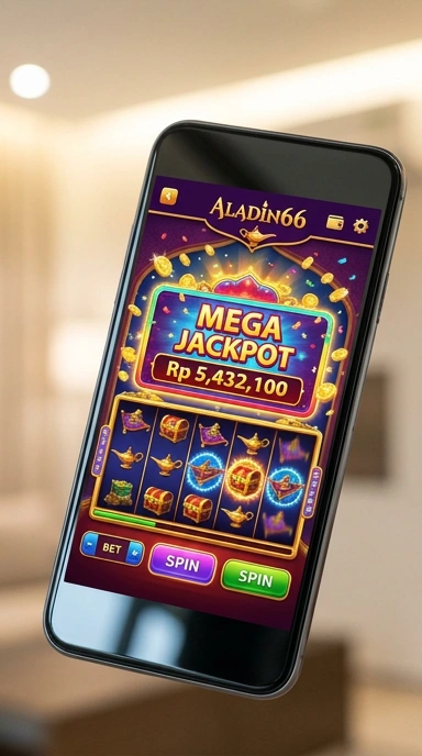 Screenshot dari berbagai aplikasi populer yang tersedia di aladin66.